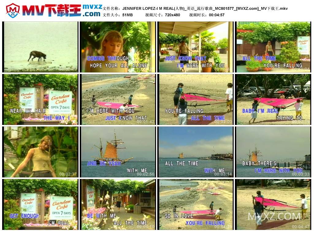 JENNIFER LOPEZ-I M REAL(人物)_英语_流行歌曲_MC801577